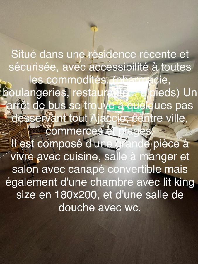 Апартаменти T2 Cosy Ajaccio Аяччо Екстер'єр фото